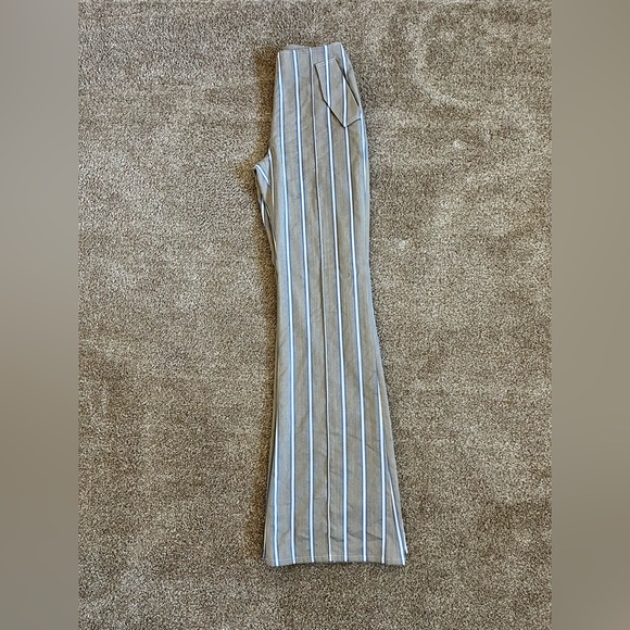 Adeam Stripe Wide Leg Pants - Picture 2 of 5